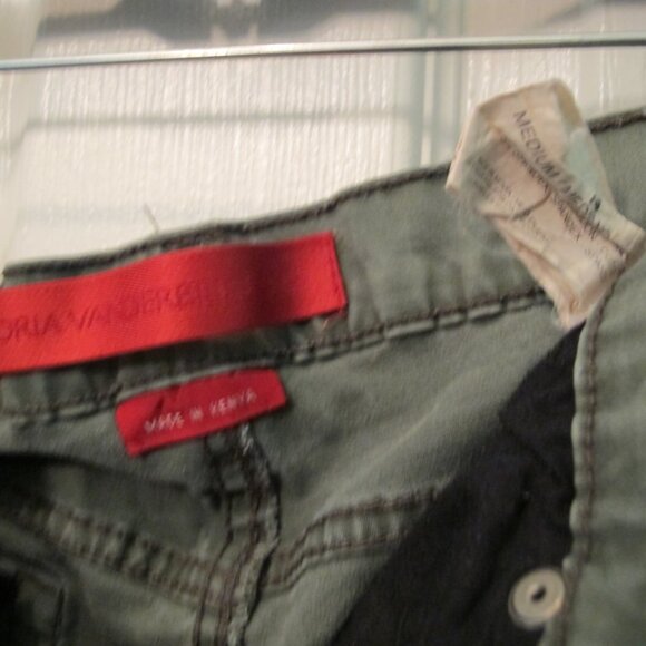 Gloria Vanderbilt Pants Olive Medium - Picture 3 of 7